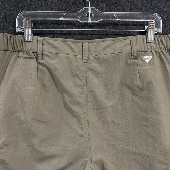 Columbia Aruba III Convertible Pants Women's Large Olive Green Cargo Omni-Shade - Picture 6 of 13